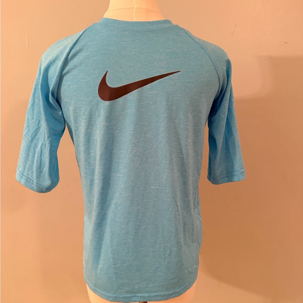 Nike Kids Light Blue Rashguard